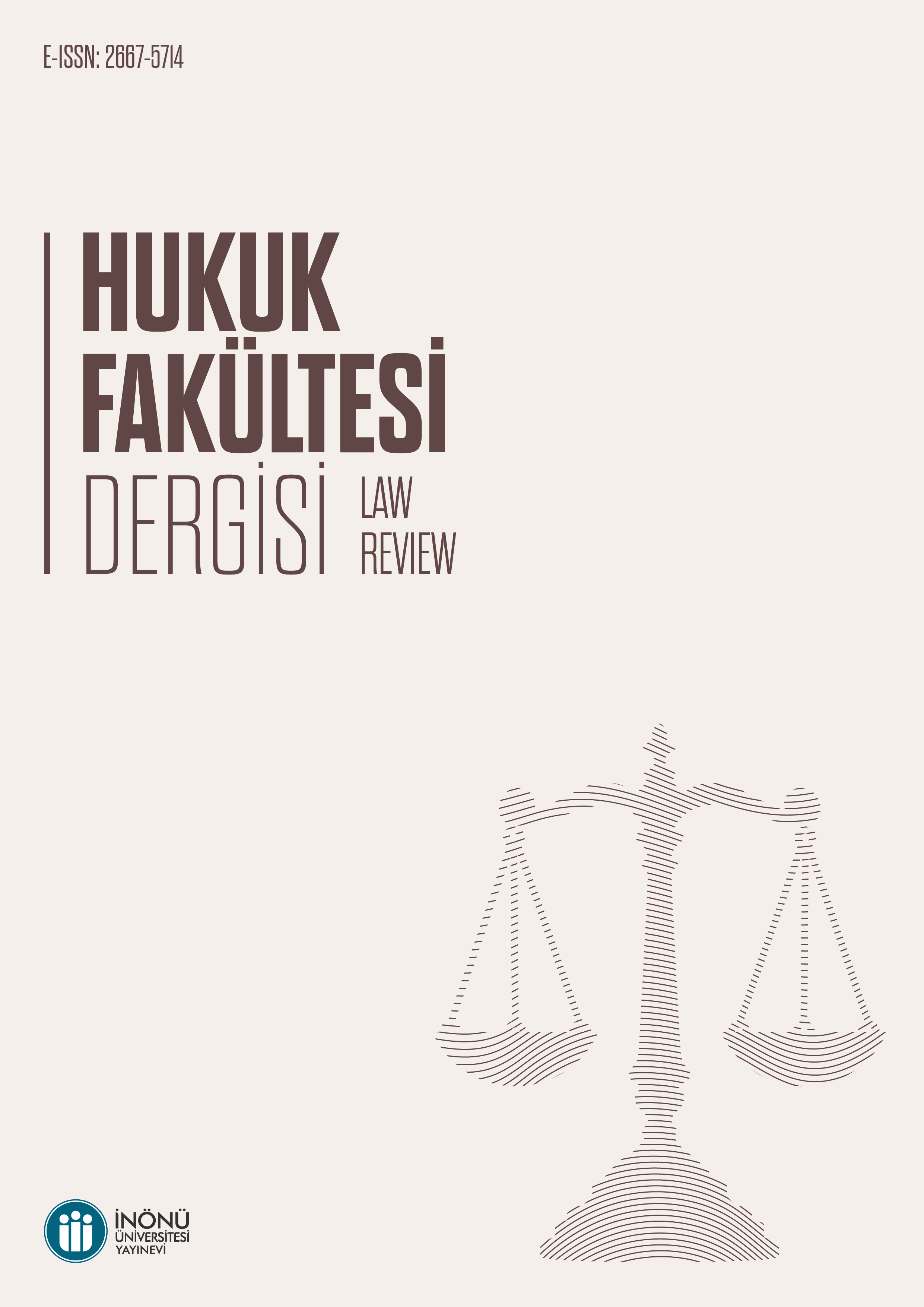 İnönü Üniversitesi Hukuk Fakültesi Dergisi